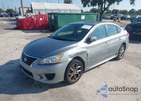 2014 Nissan Sentra Sr из США, поврежденный, VIN 3N1AB7AP8EY319763